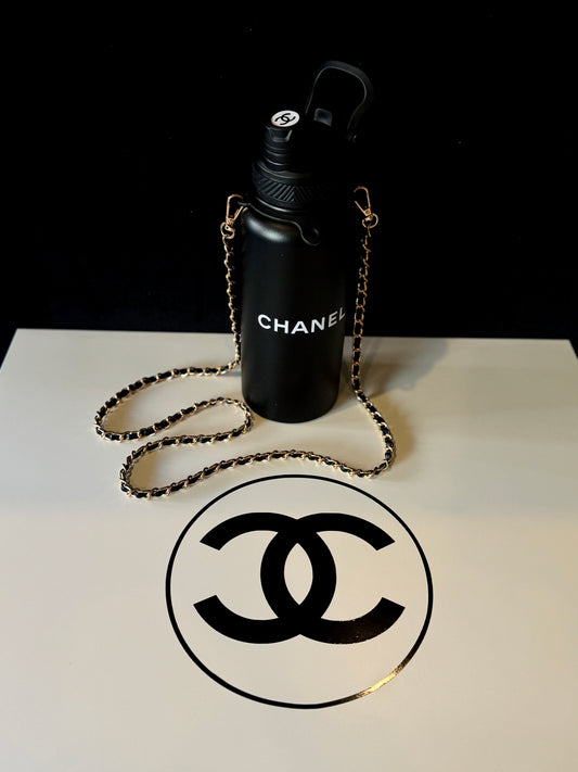No. 5 Water Bottle with Strap