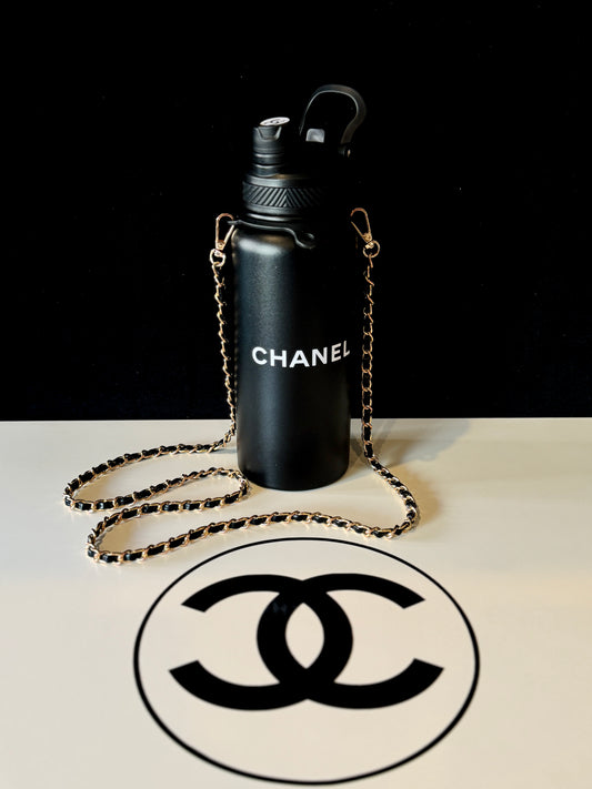 No. 5 Water Bottle with Strap