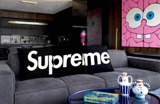 SUP Hypebeast Throw Pillow Set