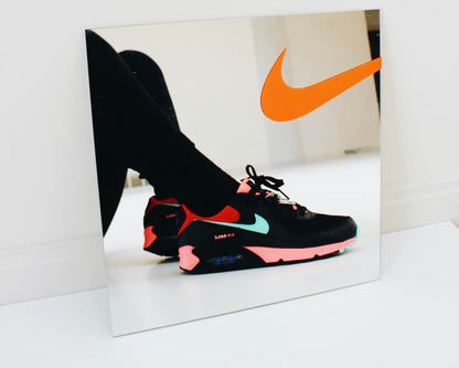 "Kick Check” Mirror