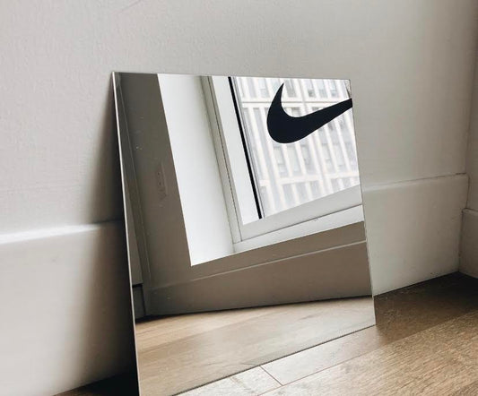 "Kick Check” Mirror